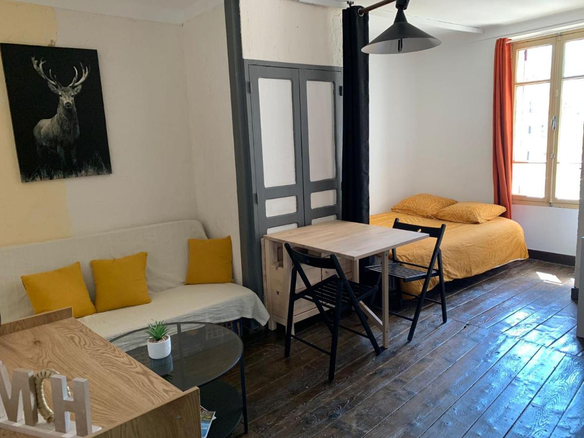 Ferienwohnung Studio 1 Lit Double Et Un Canape Barcelonnette Exterior foto